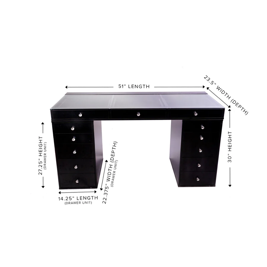 SlayStation® Plus 2.0 Tabletop + Vanity Mirror + 5 Drawer Units Bundle - Image 10