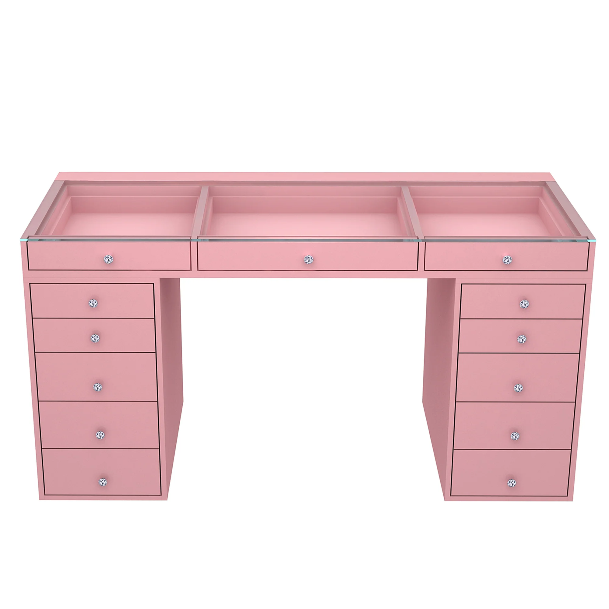 SlayStation® Pro 2.0 Tabletop + Vanity Mirror + 5 Drawer Units Bundle - Image 35