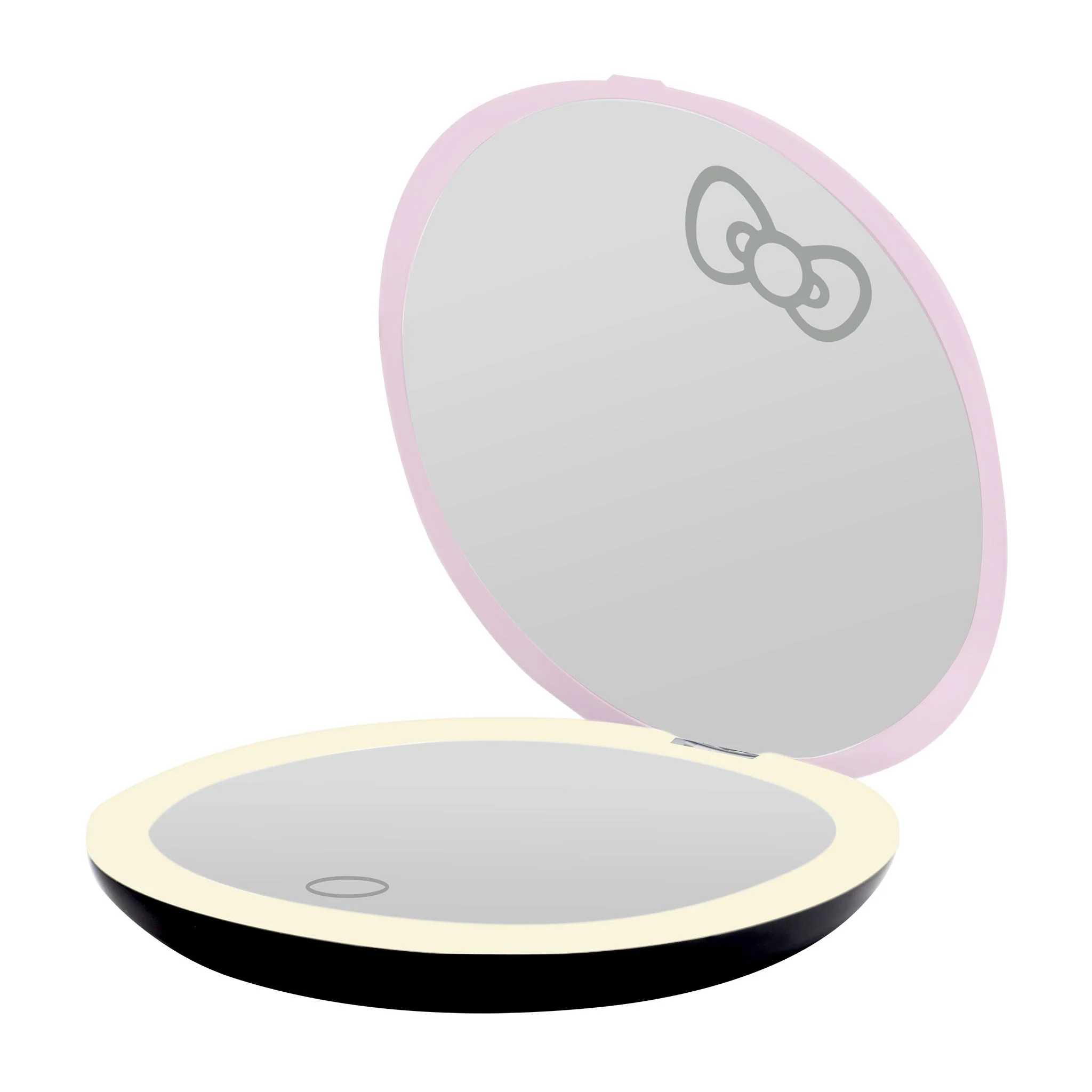 Hello Kitty® "Supercute Signature" Print LED Compact Mirror - Image 5